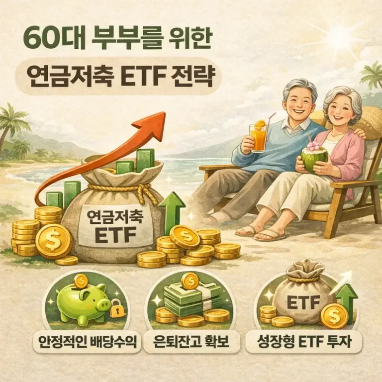 60대 부부를 위한 연금저축 ETF 전략