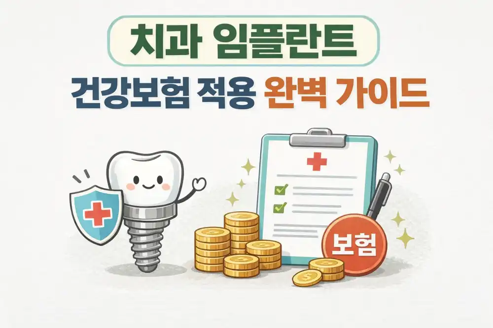 치과 임플란트 건강보험 적용 완벽 가이드