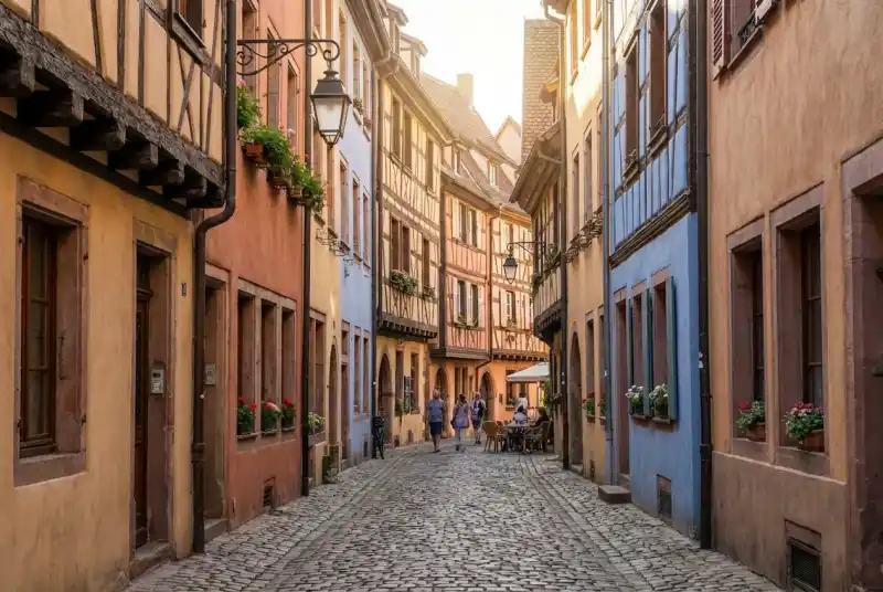 유럽 구시가지 골목길