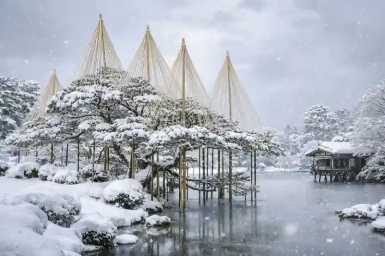 가나자와 겨울 온천, 눈 속 힐링 완벽 가이드