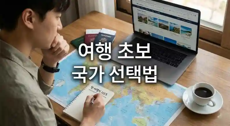 여행 초보 국가 선택법