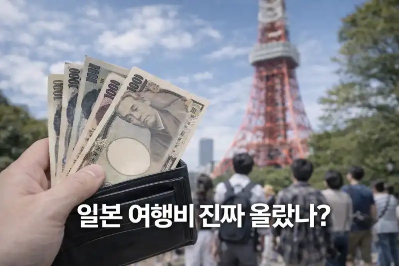 일본 여행비 진짜 올랐나? 알아보기