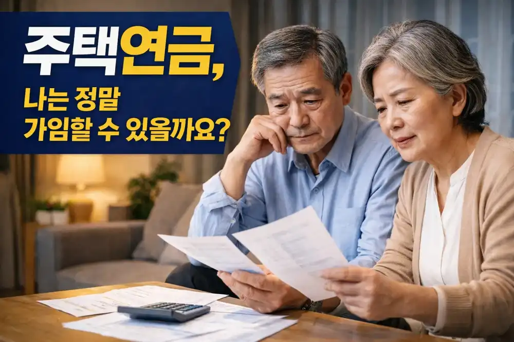 주택연금, 나는 정말 가입할 수 있을까요?