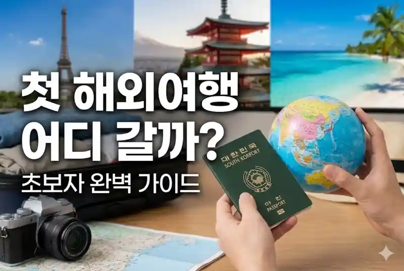첫 해외여행 어디갈까? 초보자 완벽 가이드
