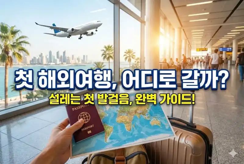 첫 해외여행, 어디로 갈까?