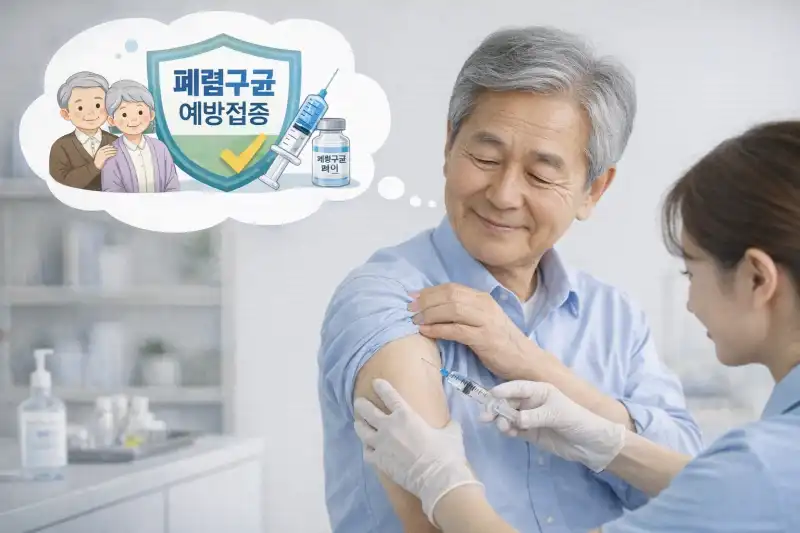 폐렴구균 무료접종 놓치면 손해