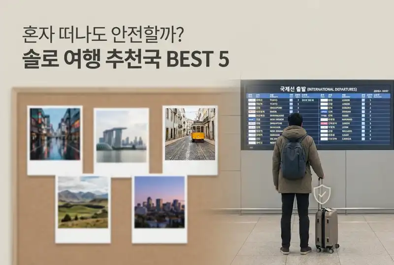 혼자 떠나도 안전할까? 솔로 여행 추천국 BEST 5