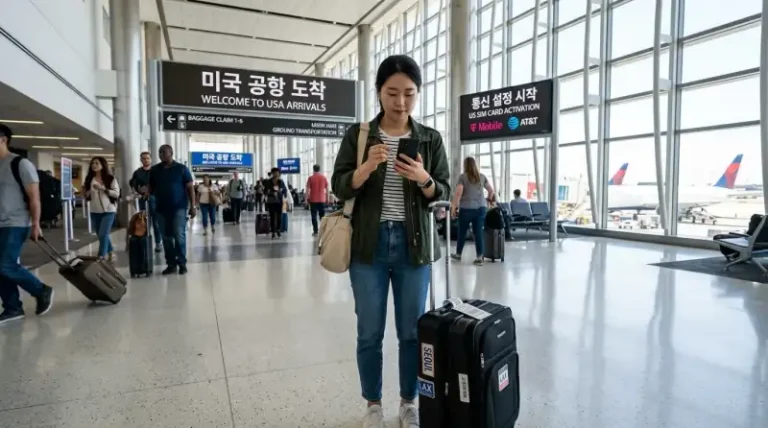 미국 유심 vs 로밍, 7일간 직접 써보고 깨달은 비용 차이와 현실적인 선택법