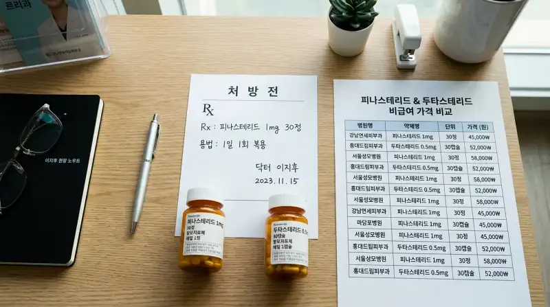 피부과 진료실 처방 비용 비교