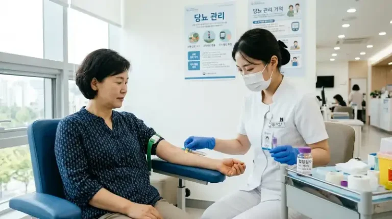 혈당검사', '당뇨 관리'