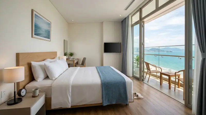 다낭 4성급 호텔룸 인테리어