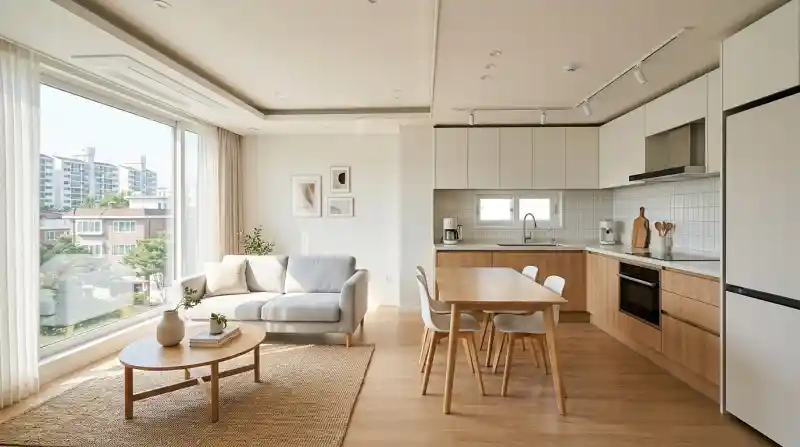 리모델링 완료된 실내