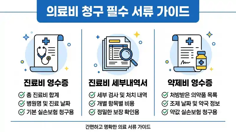 필수 서류 인포그래픽