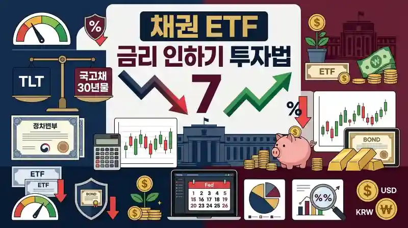 채권 ETF 금리 인하기 투자법 7단계